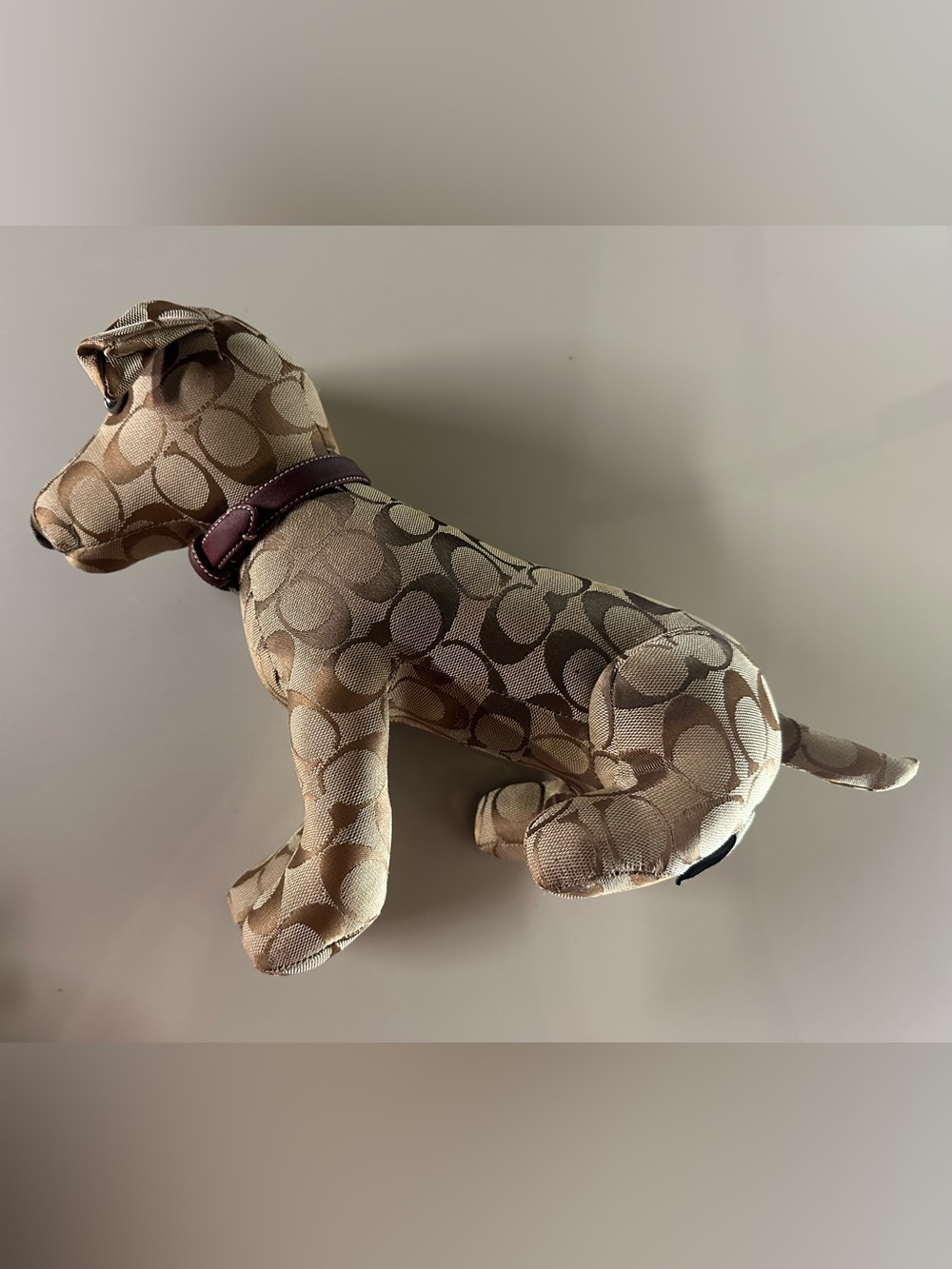 COACH Jack Russel Stuffed Dog